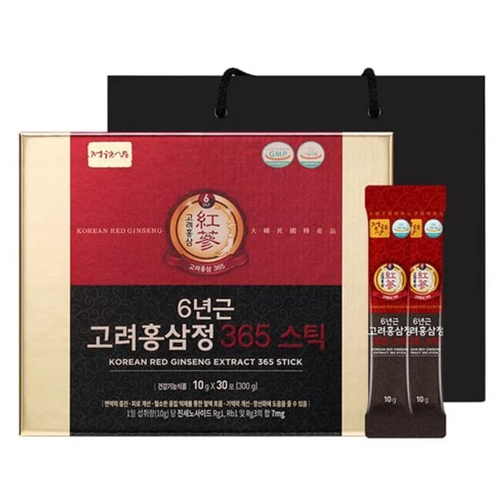 정원삼 6년근 고려홍삼정 365스틱 50p, 500g, 1개