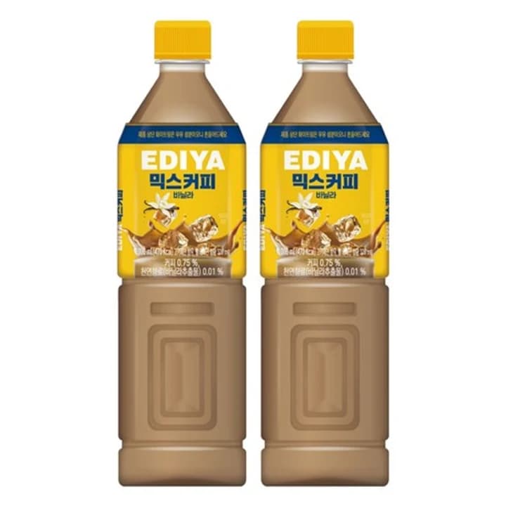 이디야 믹스커피 바닐라, 1L, 2개